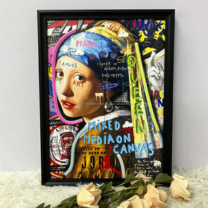 Knight LED picture frame neon indoor hanging <b>wall</b> decoration luminous hanging painting USB powered <b>dimmable</b> ambient <b>light</b> 5V - Product Image 2