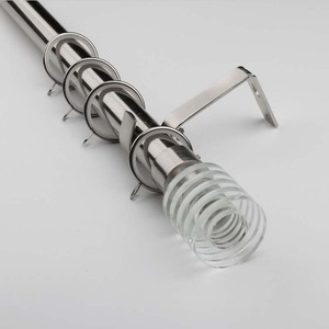 Décor à la maison moderne cristal <span class=keywords><strong>tringle</strong></span> à rideau fenêtre <span class=keywords><strong>extensible</strong></span> contemporain tiges - Product Image 1