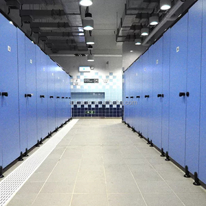 Nhà Máy Giá cao áp <span class=keywords><strong>Laminate</strong></span> màu xanh nhà vệ sinh phân vùng nhà sản xuất - Product Image 4