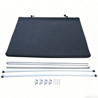 Bâche souple à fixation rapide pour pick-up Silverado Sierra 1500 F-150 5.5ft 5.8ft à benne courte
