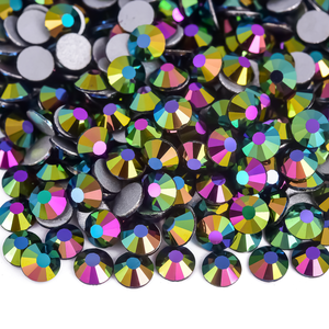 Nouveauté Oleeya : Strass en verre de haute qualité SS6-SS20, à dos plat, non thermocollants, en vrac pour artisanat Blingcrocs - Product Image 3