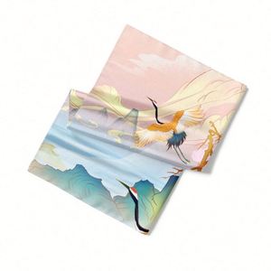 Pañuelos de Seda para Mujer, Elegantes Pañuelos de Seda para la Cabeza, Pañuelos de Seda Personalizados, Servicio de Etiquetado Privado para Distribuidores Globales - Product Image 6