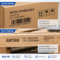 Machine de codage pour cartons extérieurs, imprimante jet d'encre UV PIJ pour marques d'expédition sur boîtes d'exportation, emballages ondulés, date et QR