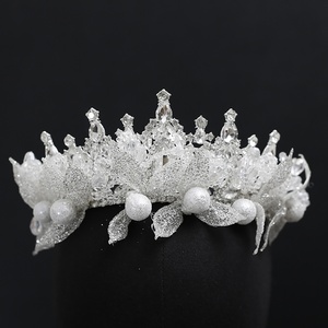 <span class=keywords><strong>Tocado</strong></span> de cristal electrochapado para <span class=keywords><strong>novia</strong></span> con cadena de frente de alta gama, corona de boda, princesa, para mujer, cumpleaños número 18 - Product Image 3