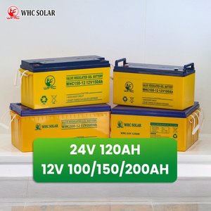 12V 24V 100AH <span class=keywords><strong>120Ah</strong></span> 150AH 200AH 250AH Gel pin năng lượng mặt trời Pin Solaire chì axit Pin AGM UPS chu kỳ sâu lưu trữ năng lượng - Product Image 1