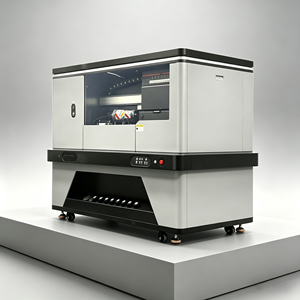 Impresora UV Industrial bibo de 5 cabezales G6 para objetos de gran diámetro, máquina de impresión rotativa 3D de alta precisión para vidrio y metal - Product Image 3