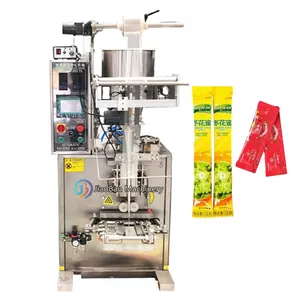 JB-150J Good price automatic liquid water packing production machine juice stick sauce sachet wrapping machine