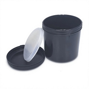 ถังพลาสติก 1.2 ลิตร สีดำ ฝาเกลียว HDPE บรรจุภัณฑ์ทั่วไป รูปทรงกระบอก - Product Image 3