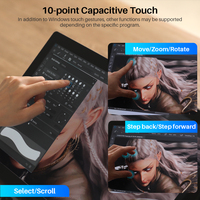 Tablette graphique Huion 18,4 pouces 4K pour PC, tablette de dessin professionnelle avec écran, stylet numérique intelligent Kamvas Pro 19