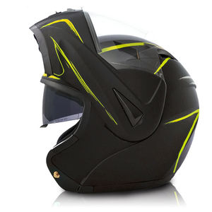 Classique ECE DOT Flip up Helm Full Face Modulaire Moteur Casque De Cyclisme Casco-<span class=keywords><strong>moto</strong></span>-<span class=keywords><strong>Iron</strong></span> <span class=keywords><strong>Man</strong></span> Motos Casques Double Visière - Product Image 5