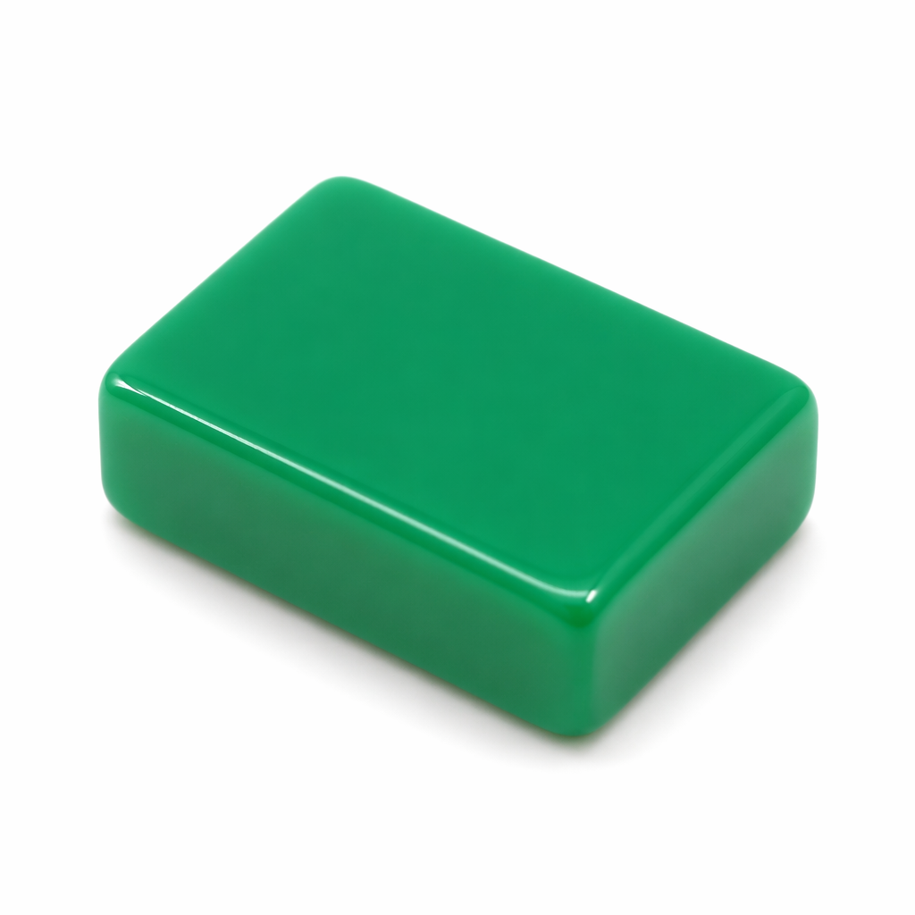 Deep Teal Botanical Mahjong