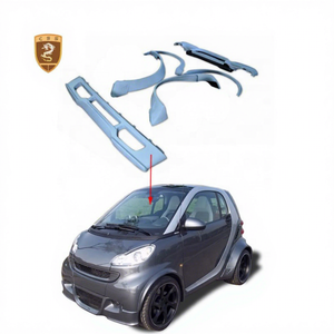 ชุดแต่งรอบคัน Mercedes Benz <span class=keywords><strong>Smart</strong></span> 451 รุ่น Lori Style ปี 2010-2014 ประกอบด้วยลิ้นหน้า คิ้วล้อ และดิฟฟิวเซอร์หลัง - Product Image 1