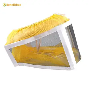 Beekeeper protection tools square bee veil bee hat without helmet