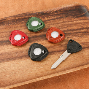 Housse de <span class=keywords><strong>clé</strong></span> en cuir véritable pour <span class=keywords><strong>Peugeot</strong></span> Django 150 moteur moto porte-clés housse de <span class=keywords><strong>clé</strong></span> accessoire - Product Image 2