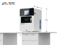 LM-M100D Desktop Dental 3D Printer cepat 3D mesin model Digital untuk gigi logam garansi baru & 1 tahun
