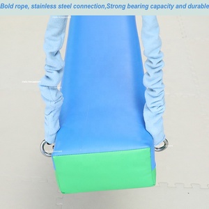 Educación temprana sentido equilibrio entrenamiento enseñanza juguete colgante suave cuadrado troyano caballo columpio juego sensorial columpio sensorial para niños - Product Image 4