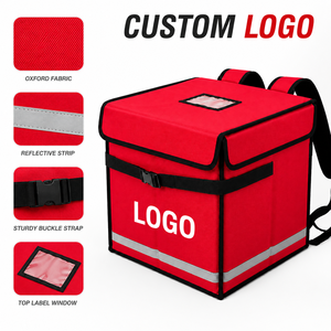 Mochila Térmica para Entrega de Alimentos con Logotipo Personalizado, OEM, Gran Capacidad, Impermeable, Reflectante, para Motocicleta, Venta al Por Mayor - Product Image 4