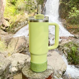 Manchon antidérapant en silicone brillant pour gobelet Stanley de 40 oz, bouteilles d'eau - Product Image 3