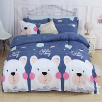 Tissu textile domestique en microfibre 100 % polyester sergé uni teint, le plus vendu, impression personnalisée, literie antistatique