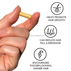 <span class=keywords><strong>ยา</strong></span>แคปซูลให้ผมแข็งแรงช่วยป้องกันการหลุดร่วงของเส้นผมครีมบำรุงผิวจากธรรมชาติแบบวีแกน - Product Image 5