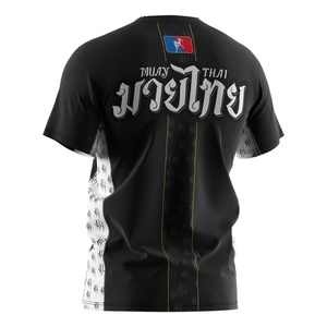 เสื้อยืดออกกำลังกายมวยไทยผู้ชายแบบซับลิเมชั่นใส่สบาย ลดราคาพิเศษ - Product Image 2