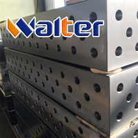 Table de soudage 3D Hebei, plateformes de soudage flexibles tridimensionnelles, plateformes en fonte