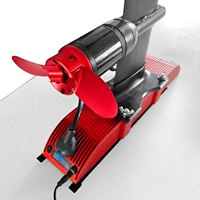 Planche de surf électrique GY Efoil 21700-13S3P en aluminium et carbone, booster électrique 3000W, aileron hydrofoil haute résistance rouge pour la navigation en mer