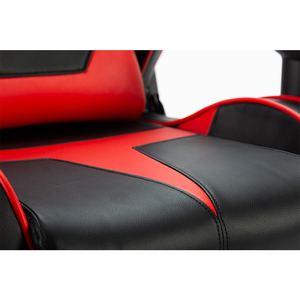 เก้าอี้เกมดีไซน์ตามหลักสรีรศาสตร์ของแท้พร้อมพนักพิงศีรษะสีแดง - Product Image 6