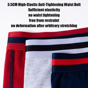 उच्च गुणवत्ता वाले ओएम थोक पुरुषों लंबे खेल अंडरवियर फैशन गुणवत्ता और आकार पुरुषों के मुक्केबाजों शॉर्ट्स - Product Image 6