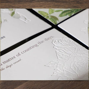 Decoración <span class=keywords><strong>de</strong></span> tarjetas DIY hecha a mano, estampado en caliente Simple, tarjetas <span class=keywords><strong>de</strong></span> felicitación en inglés, ramos <span class=keywords><strong>de</strong></span> flores, confesión, bendición, regalo <span class=keywords><strong>de</strong></span> cartón, Ideas - Product Image 3