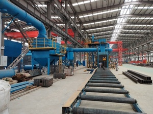 Q69 thép tấm chùm cấu trúc bắn nổ máy Cát Blaster - Product Image 2