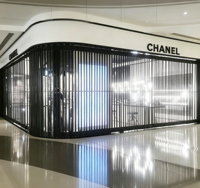 Portes à enroulement en polycarbonate transparentes modernes anti-effraction 250x Impact pour devantures de magasins - Fabricant