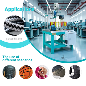 24 trục chính 1 đầu tự động tốc độ cao dây máy làm bông sợi bện Máy Giày ren bện máy nóng bán - Product Image 6