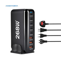 Chargeur GaN 600W Chargeur multifonction PD 500W Chargeur de bureau 320W Adaptateur 440W avec câble
