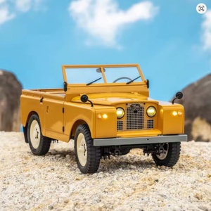 Voiture RC tout-terrain 1/12 Land Rover Série II 2.4G Électrique 4x4 à vitesse variable, jouet de simulation RTR avec chargeur métallique - Product Image 5
