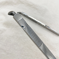 Pousse-cuticules et lime à ongles double usage personnalisés à tranchant aiguisé en acier inoxydable durable et réutilisable pour soins personnels et beauté