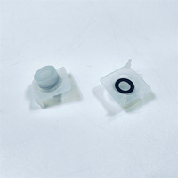 Keypad karet konduktif silikon satu tombol kustom tersedia