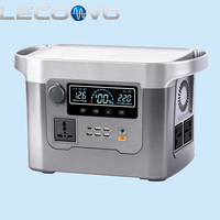 Système de stockage d'énergie hybride solaire LFP extérieur LECOOCO B600S, système de stockage d'énergie commercial extérieur hors réseau/sur réseau