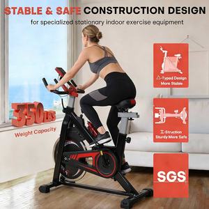 Bicicleta Estacionaria Inteligente Profesional para Fitness, Cardio y Entrenamiento en Casa - Bicicleta de Spinning Magnética para Interiores - Product Image 3