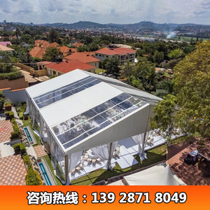 Carpa Grande para Bodas, Pabellón Transparente para Exteriores, Estructura de Aleación de Aluminio, Tela de PVC de Doble Capa, Uso en las Cuatro Estaciones - Product Image 2