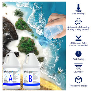 راتنج إيبوكسي شفاف سائل A و B بنسبة 1:1 من الراتنج والمصلب لصنع المجوهرات والحرف الفنية - Product Image 5