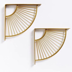 Modern Design Z-Shaped Wall-Mounted Metal Storage Rack Partition Single Board Support <b>Bracket</b> Iron Cabinet Contemporary - Product Image 1