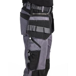 BLAKLADER - 159918609699C56 Pantalon Craftsman avec stretch Gris moyen/Noir-PANTALON DE TRAVAIL EAN 7330509845592 PANTALON DE TRAVAIL CARGO - Product Image 4