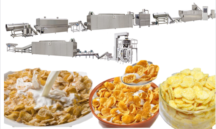 Breakfast Cereal Bar Making Machine Stainless Steel