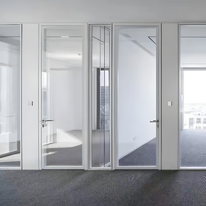 Aluminium Kozijnen Kantoorpartitie Eigentijds Ontwerp Brandwerend En Geluidsabsorptie Duurzaam Commercieel Kantoormeubilair - Product Image 4