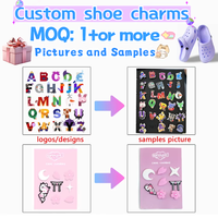 Nouveauté 2026 Vente en Gros Breloques PVC Personnalisées pour Sabots Accessoires Créatifs de Designer pour Chaussures Breloques PVC en Vrac pour Sabots
