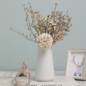 Bouquet de marguerites artificielles Ruilisi, fleurs en soie aux couleurs d'automne pour la décoration de la maison, petite taille - Product Image 2