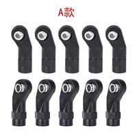 M3 Nylon Rod Ends with Steel Pivot Ball, 10PCS/Lot, Steering Links for 1/10 1/8 RC Crawler Axial SCX10 TRX4 TRX6, Wholesale