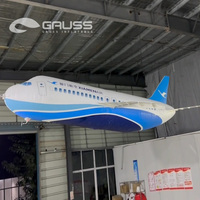 Avion publicitaire gonflable professionnel personnalisé pour les expositions, les événements de grande envergure et les événements de chambre de commerce