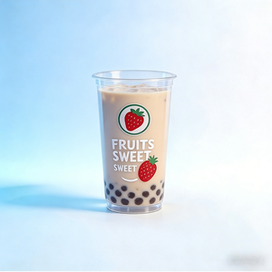 Gelas Plastik Sekali Pakai dengan Segel Panas Logo Kustom untuk Minuman Susu, Milkshake, Boba <span class=keywords><strong>Tea</strong></span>, Transparan, Plastik PP yang Dapat Disegel - Product Image 2